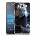 Дизайнерский пластиковый чехол для Microsoft Lumia 950 Witcher