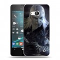 Дизайнерский пластиковый чехол для Microsoft Lumia 550 Witcher