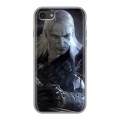 Дизайнерский силиконовый чехол для Iphone 7 Witcher