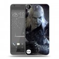 Дизайнерский пластиковый чехол для HTC Desire 530 Witcher