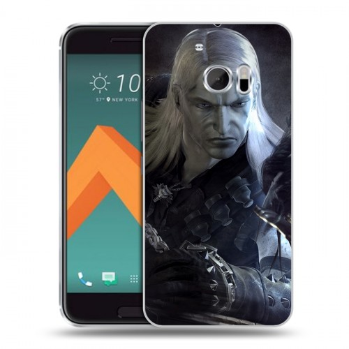 Дизайнерский пластиковый чехол для HTC 10 Witcher