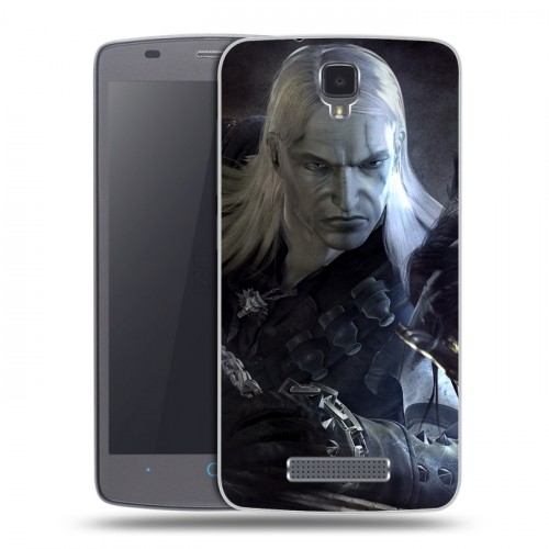 Дизайнерский силиконовый чехол для ZTE Blade L5 Witcher