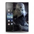 Дизайнерский пластиковый чехол для Sony Xperia acro S Witcher