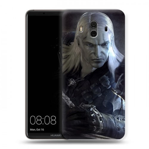 Дизайнерский пластиковый чехол для Huawei Mate 10 Witcher