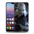 Дизайнерский силиконовый с усиленными углами чехол для Huawei P20 Pro Witcher