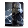 Дизайнерский пластиковый чехол для Nokia 3.1 Witcher