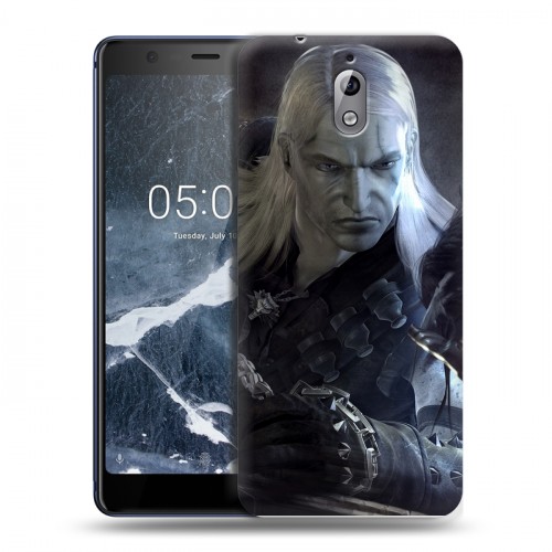 Дизайнерский пластиковый чехол для Nokia 3.1 Witcher