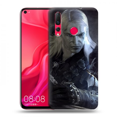 Дизайнерский пластиковый чехол для Huawei Nova 4 Witcher