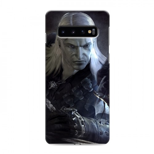 Дизайнерский силиконовый чехол для Samsung Galaxy S10 Witcher