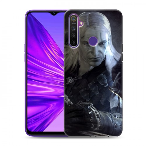 Дизайнерский силиконовый чехол для Realme 5 Witcher