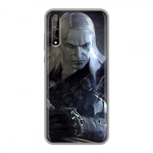 Дизайнерский силиконовый чехол для Huawei Y8p Witcher