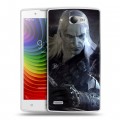 Дизайнерский пластиковый чехол для Lenovo S920 Witcher