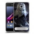 Дизайнерский силиконовый чехол для Sony Xperia E1 Witcher