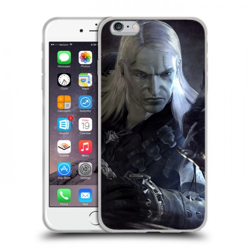 Дизайнерский силиконовый чехол для Iphone 6 Plus/6s Plus Witcher