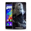 Дизайнерский пластиковый чехол для Lenovo P90 Witcher