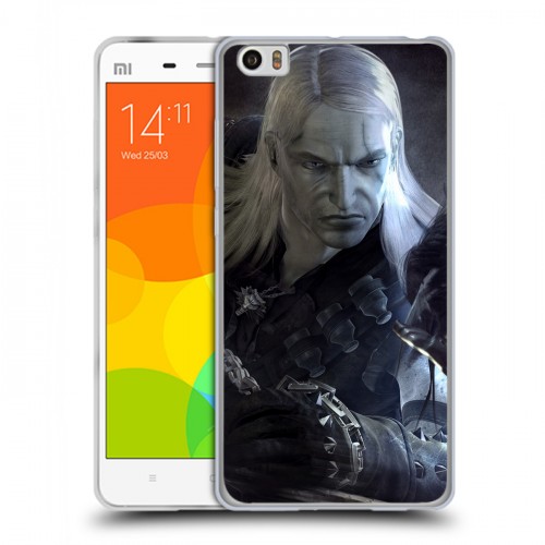 Дизайнерский пластиковый чехол для Xiaomi Mi Note Witcher