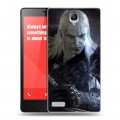 Дизайнерский пластиковый чехол для Xiaomi RedMi Note Witcher