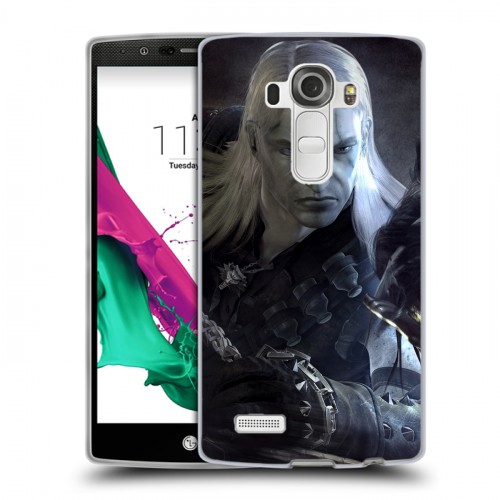 Дизайнерский силиконовый чехол для LG G4 Witcher