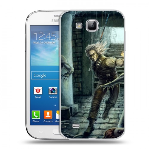 Дизайнерский пластиковый чехол для Samsung Galaxy Premier Witcher