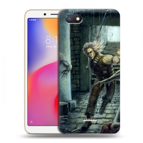 Дизайнерский пластиковый чехол для Xiaomi RedMi 6A Witcher