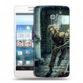 Дизайнерский пластиковый чехол для Huawei Ascend D2 Witcher