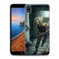 Дизайнерский силиконовый чехол для Xiaomi RedMi 7A Witcher