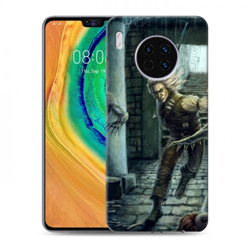 Дизайнерский пластиковый чехол для Huawei Mate 30 Witcher