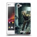 Дизайнерский пластиковый чехол для Sony Xperia L Witcher