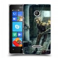 Дизайнерский пластиковый чехол для Microsoft Lumia 435 Witcher