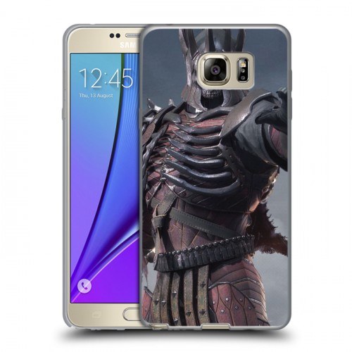 Дизайнерский пластиковый чехол для Samsung Galaxy Note 5 Witcher