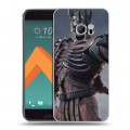 Дизайнерский пластиковый чехол для HTC 10 Witcher