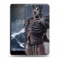 Дизайнерский пластиковый чехол для Nokia 3.1 Witcher