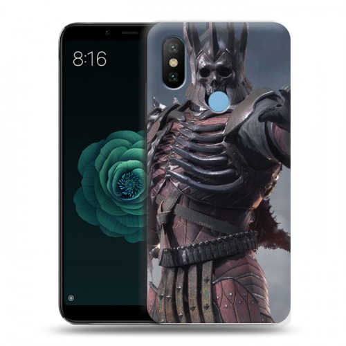 Дизайнерский силиконовый чехол для Xiaomi Mi A2 Witcher