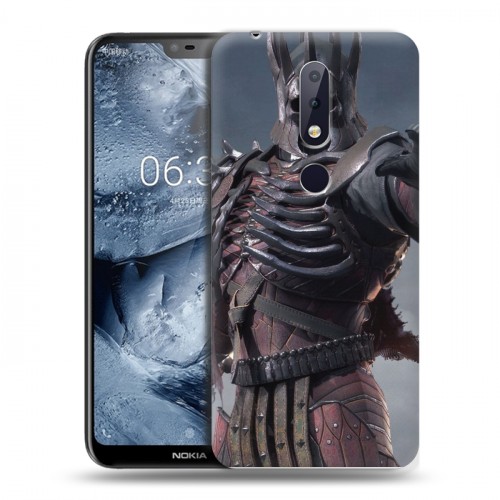 Дизайнерский пластиковый чехол для Nokia 6.1 Plus Witcher