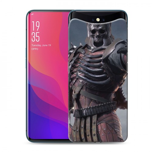 Дизайнерский силиконовый чехол для OPPO Find X Witcher