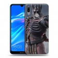 Дизайнерский пластиковый чехол для Huawei Y6 (2019) Witcher