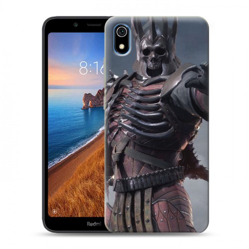 Дизайнерский силиконовый чехол для Xiaomi RedMi 7A Witcher