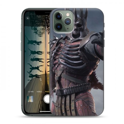 Дизайнерский пластиковый чехол для Iphone 11 Pro Witcher