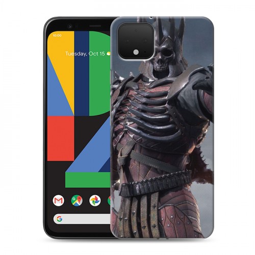 Дизайнерский пластиковый чехол для Google Pixel 4 Witcher