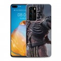 Дизайнерский пластиковый чехол для Huawei P40 Witcher