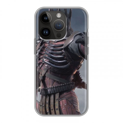 Дизайнерский силиконовый чехол для Iphone 14 Pro Witcher