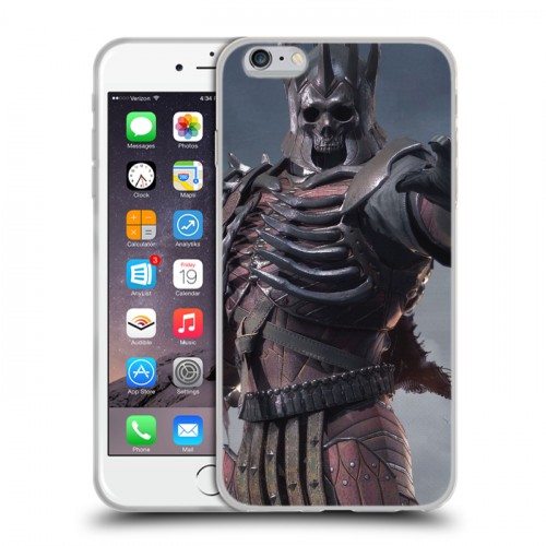 Дизайнерский силиконовый чехол для Iphone 6 Plus/6s Plus Witcher