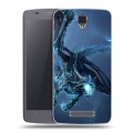 Дизайнерский силиконовый чехол для ZTE Blade L5 World of warcraft