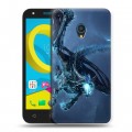 Дизайнерский пластиковый чехол для Alcatel U5 World of warcraft