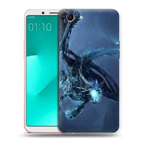 Дизайнерский пластиковый чехол для OPPO A83 World of warcraft