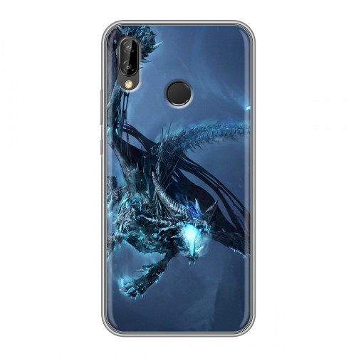 Дизайнерский силиконовый чехол для Huawei P20 Lite World of warcraft