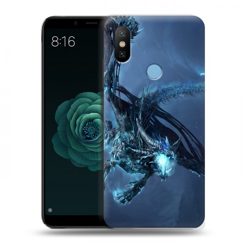 Дизайнерский силиконовый чехол для Xiaomi Mi A2 World of warcraft