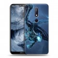 Дизайнерский пластиковый чехол для Nokia 6.1 Plus World of warcraft