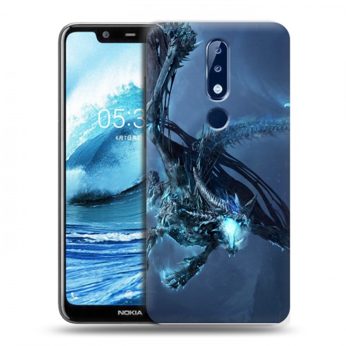 Дизайнерский силиконовый чехол для Nokia 5.1 Plus World of warcraft