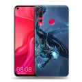 Дизайнерский пластиковый чехол для Huawei Nova 4 World of warcraft